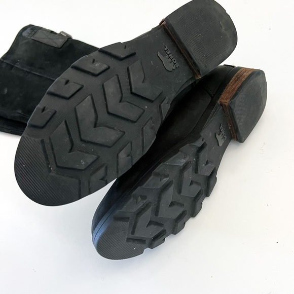 Sorel Women’s Emelie Tall Boots Black Waterproof - Picture 9 of 12